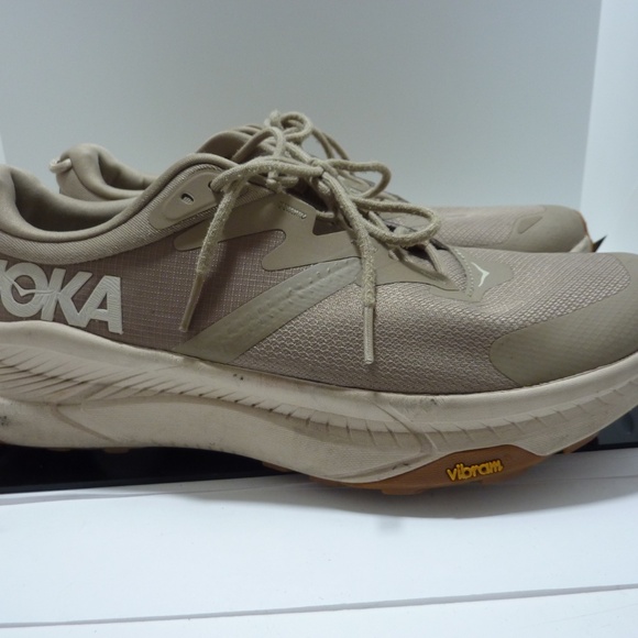 HOKA One One Transport Dune /Beige Men Shoes sz 9.5 D Golf Basketball - Picture 6 of 10